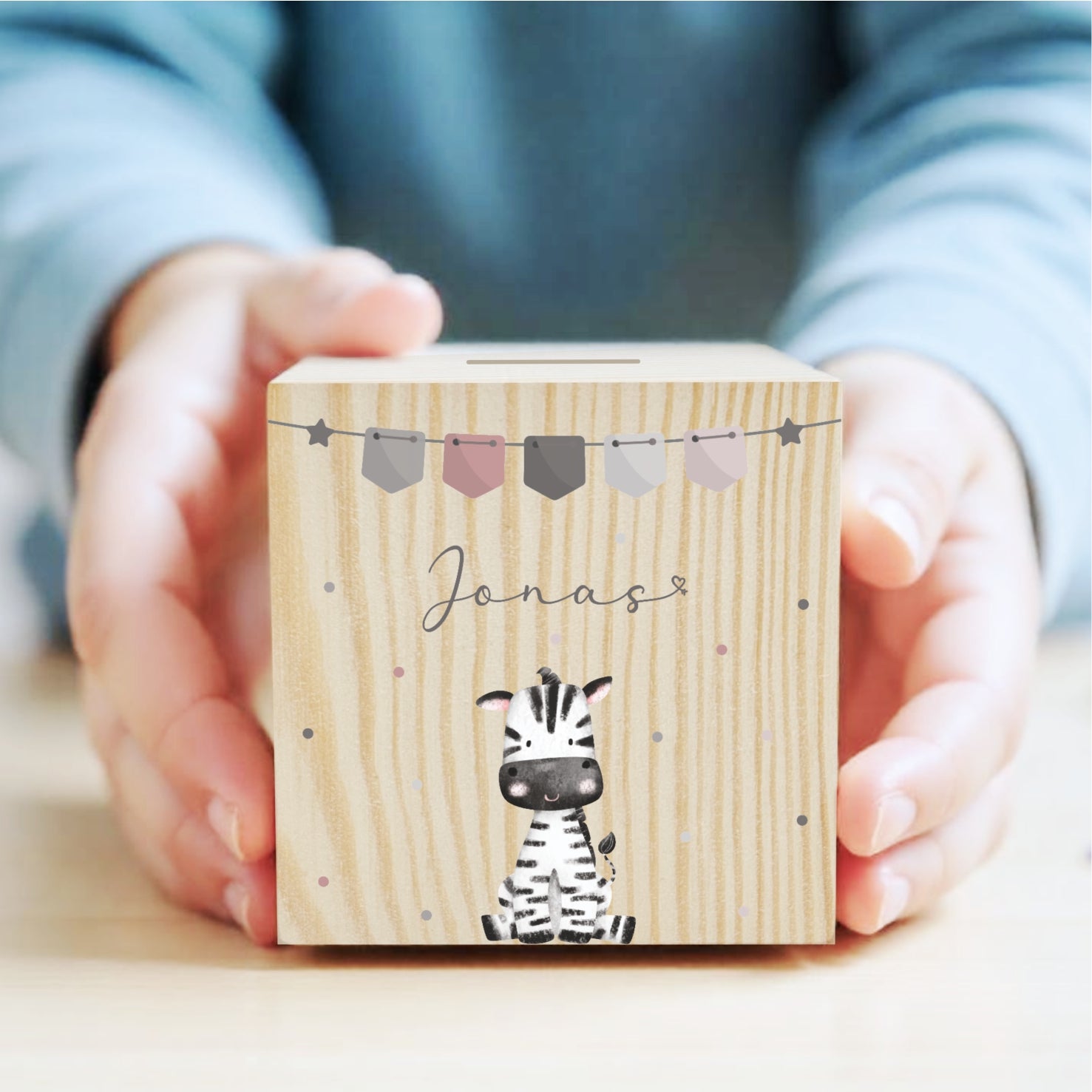 Spardose | Zebra