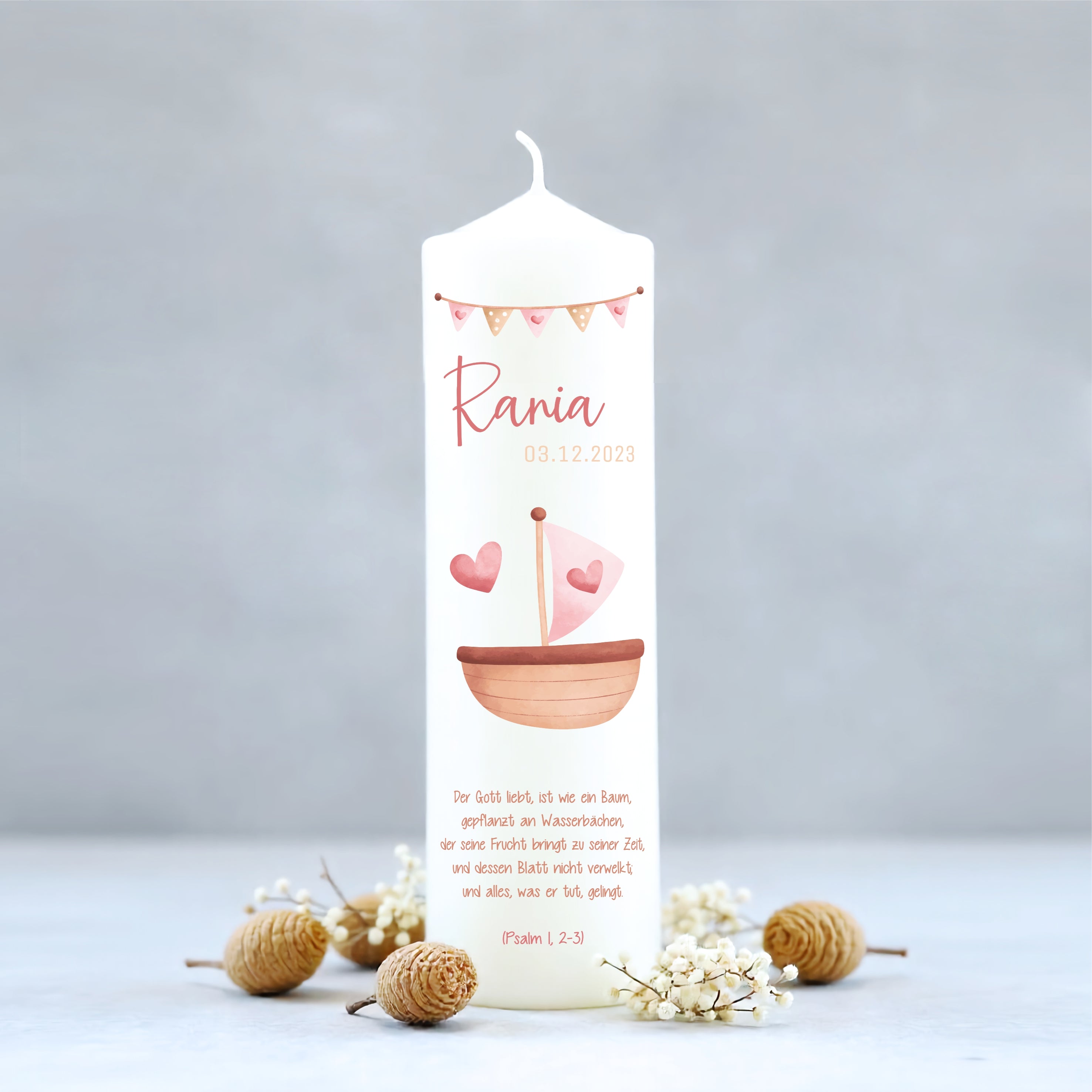 Taufkerze | Boot / ♀